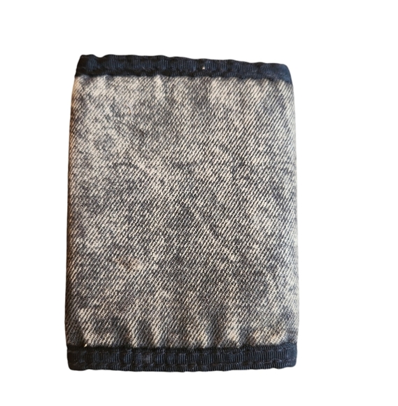 Vintage Levi's Acid Washed Black Denim Wallet - Picture 2 of 7